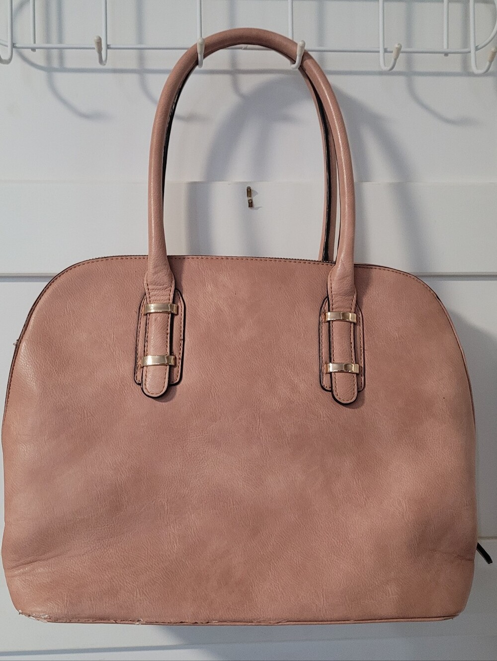 Blush Pink Women's Tote Handbag